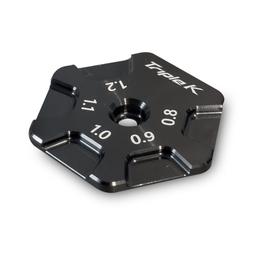 プラグギャップゲージ横